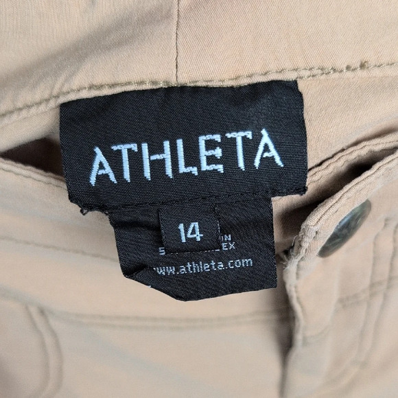 Athleta Tan Wide Leg Pants - Picture 10 of 11
